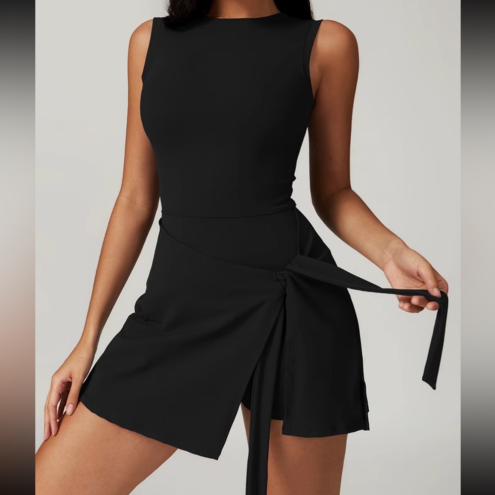 Black Tennis Dress